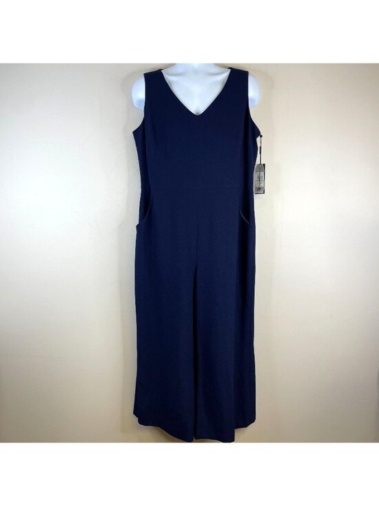 Karl Lagerfeld Pants - Karl Lagerfeld WIDE LEG Jumpsuit NWT 16 Blue Wedding Guest Night Out Business